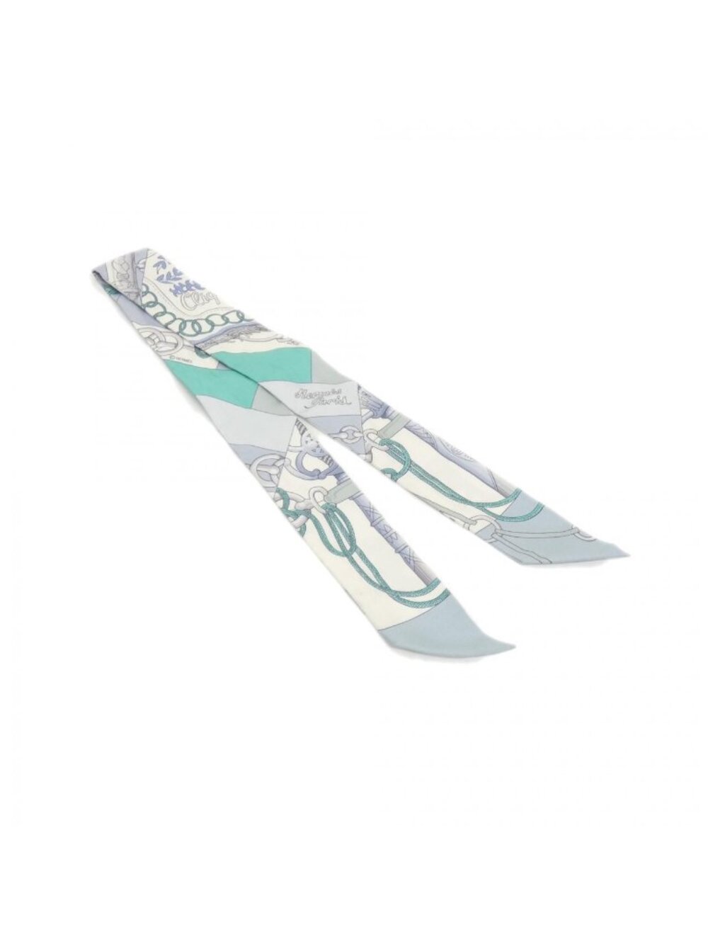 Hermes Cliquetis Twilly Scarf